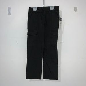 Chaps Black Cargo Khaki Boys Pants - Kids Size 5 BRAND NEW WITH TAGS